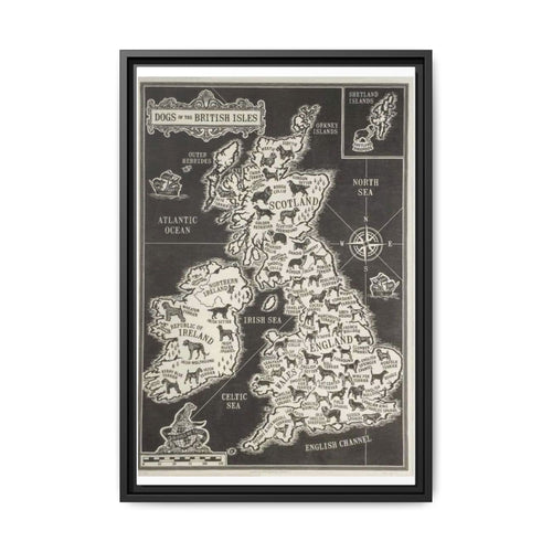 Dogs Of The British Isles Vertical Poster