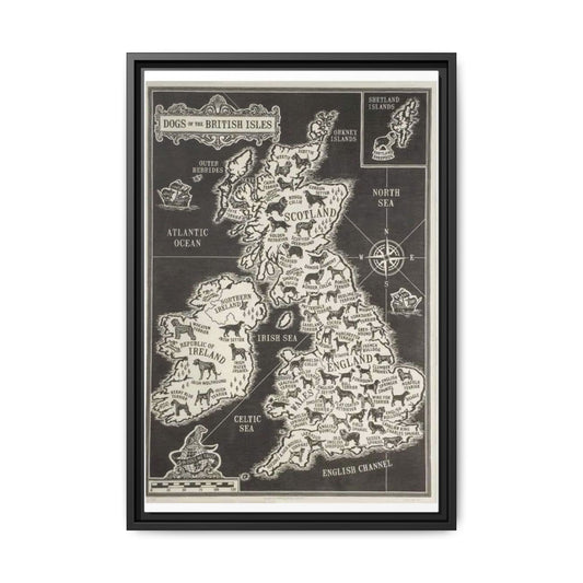 Dogs Of The British Isles Vertical Poster