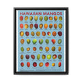 Hawaiian Mangos Variety Guide Vertical Poster and Canvas
