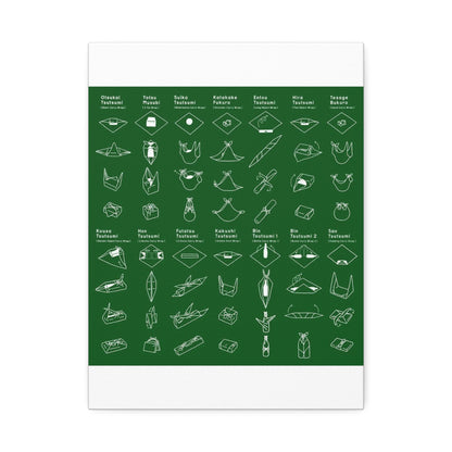 Japanese Wrapping Guide Furoshiki Wrapping Techniques Vertical Poster