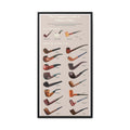 The Complete Guide to Tobacco Pipes Vertical Poster and Canvas