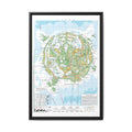 Tiger Family Tree Map Poster, Felidae Evolution Chart Print, Big Cat Species Identification Wall Art, Wildlife Gift