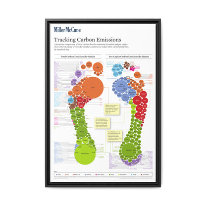 Tracking Carbon Emissions Total Carbon Emissions Vertical Poster