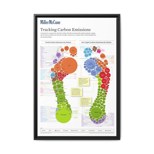 Tracking Carbon Emissions Total Carbon Emissions Vertical Poster
